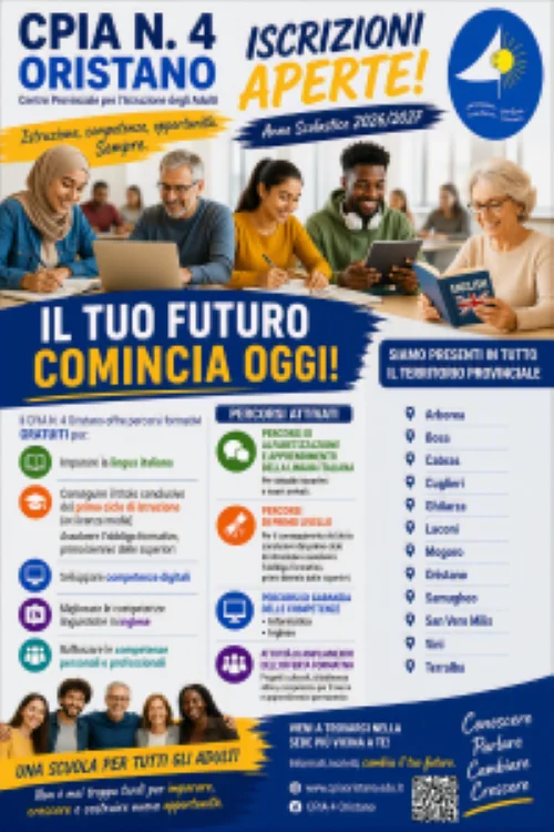 Percorsi formativi per adulti e giovani adulti-cpia di oristano