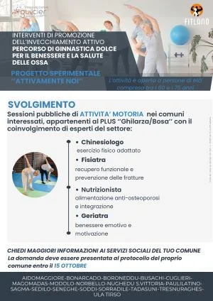 Interventi di promozione dell'invecchiamento attivo-laboratori di attività motoria (60-75 anni)