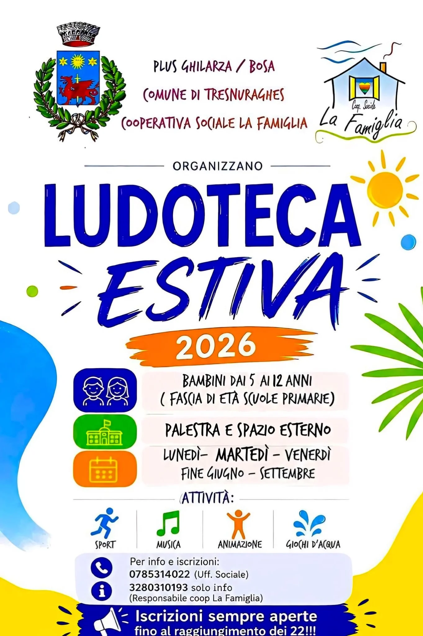 Ludoteca estiva 2026